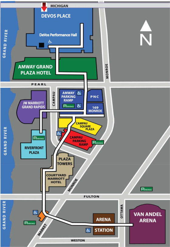 Downtown Grand Rapids Parking Where to Find Public Parking, When