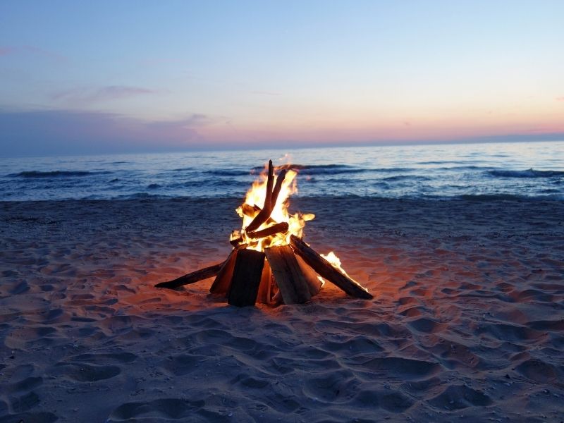 beach-bonfire-sleeping-bear-dunes