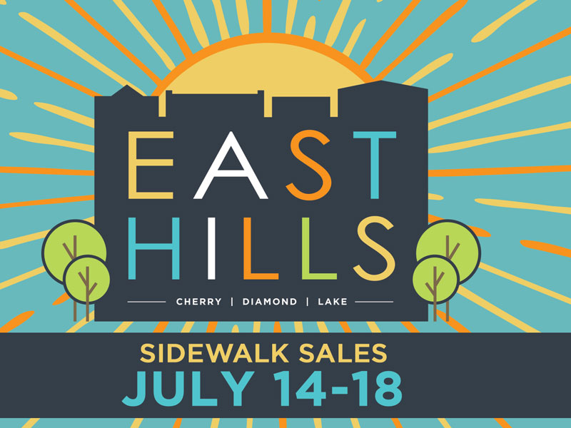 East Hills sidewalk sales