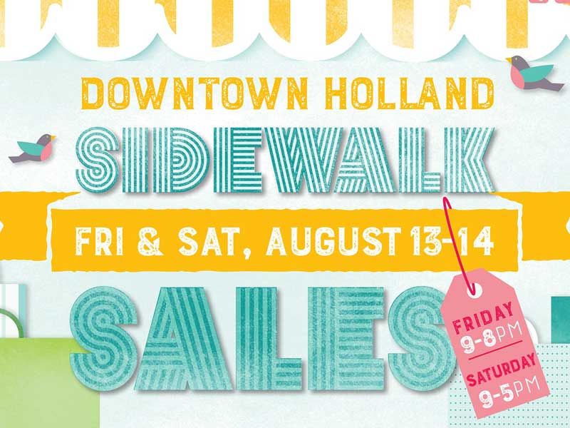 Downtown Holland Sidewalk Sales