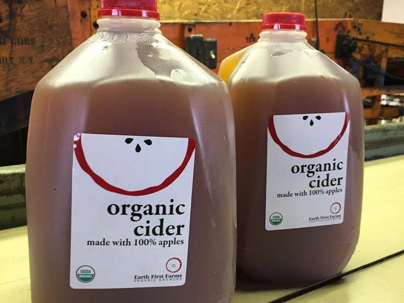Earth First Farms Organic Growers cider