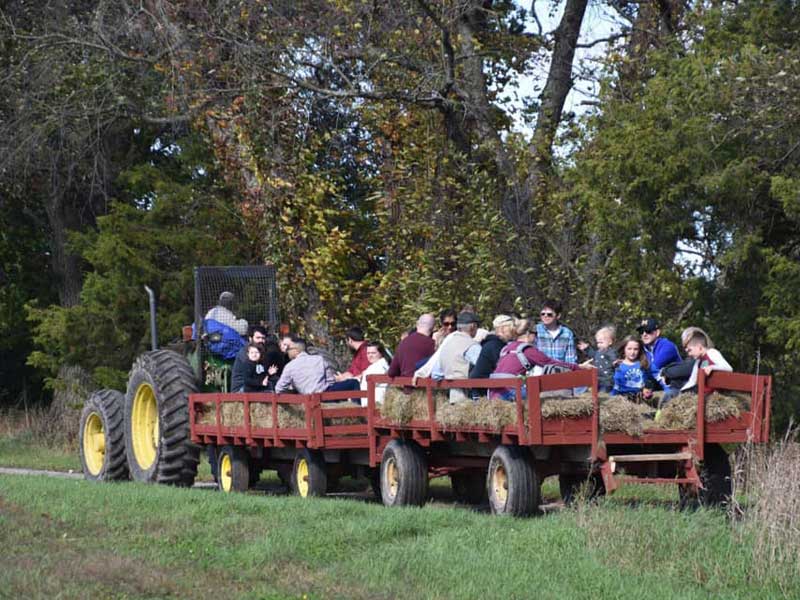 Olin Farms hayride