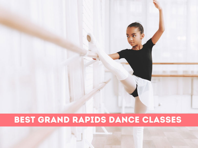 Kids take dance classes like ballet in Grand Rapids.