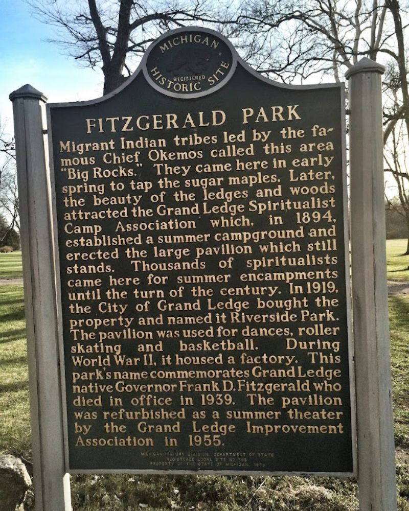 Fitzgerald Park the Ledges History