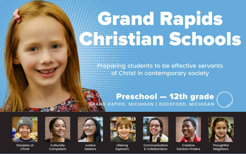 GRCS Grand Rapids Christian title sponsor logo