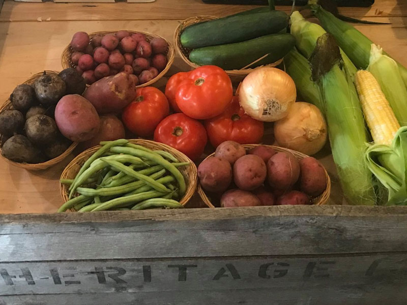 Heritage Farms Market farmers market