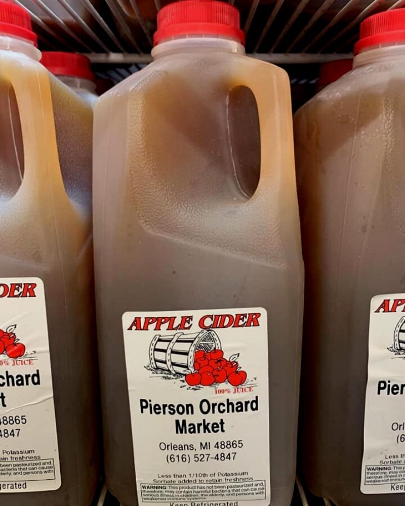 pierson orchard farm apple cider