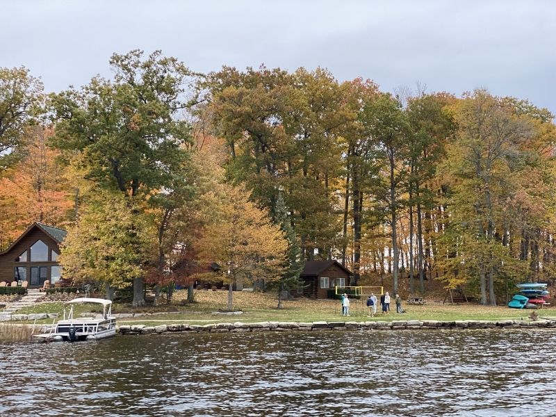 Private Island Cabin near Huron National Forest