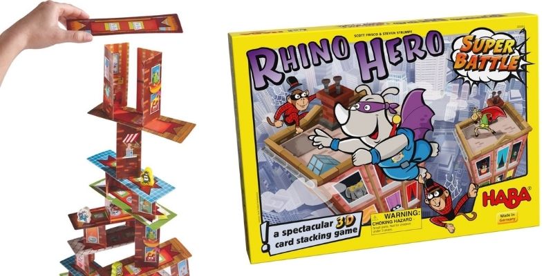 Rhino Hero Super Battle A Turbulent 3D Stacking Game 800x400 1