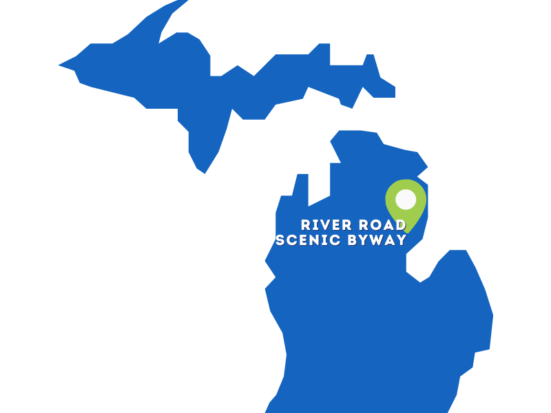 River Road National Scenic Byway map