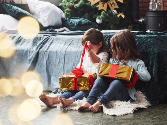 Grand Rapids gift ideas experiences kids opening presents