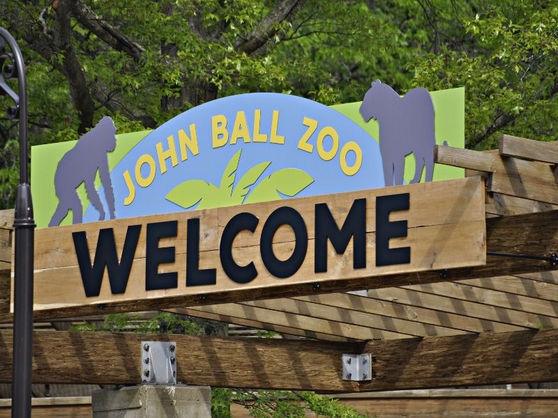 john ball zoo sign