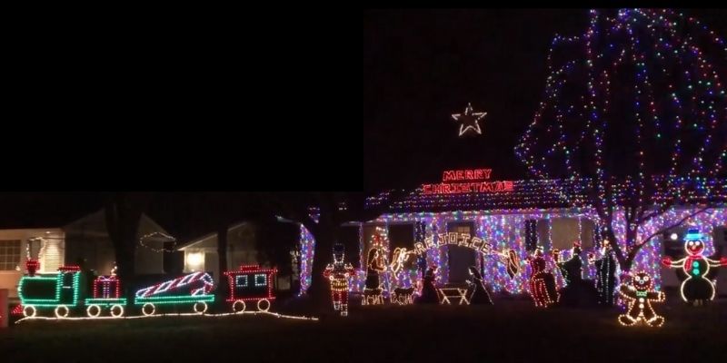 4231 Pineway Dr SW Christmas Light Show Grandville MI