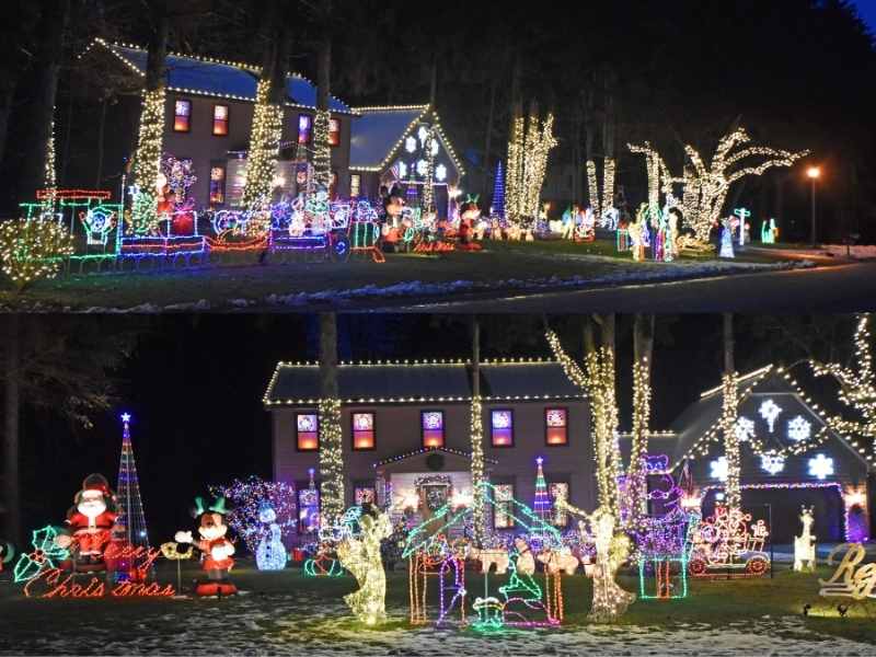 7219 Oliver Woods Dr. SE Grand Rapids christmas lights display
