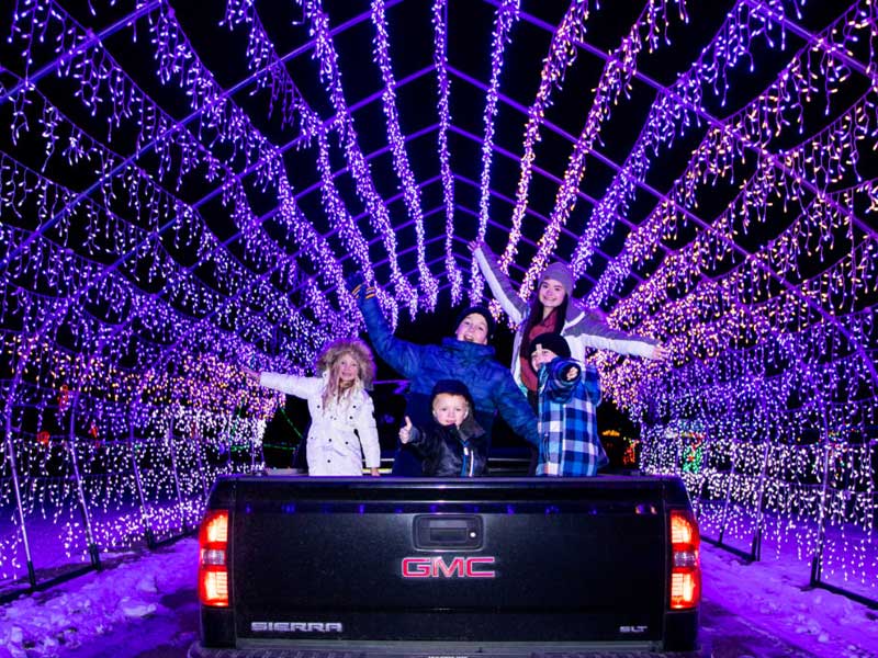 Drive through christmas lights christmas light show