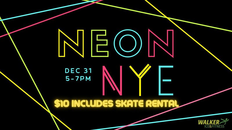 Neon NYE skate
