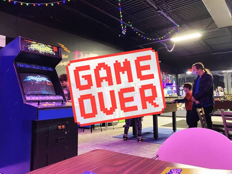 Retro Electric Arcade Closes