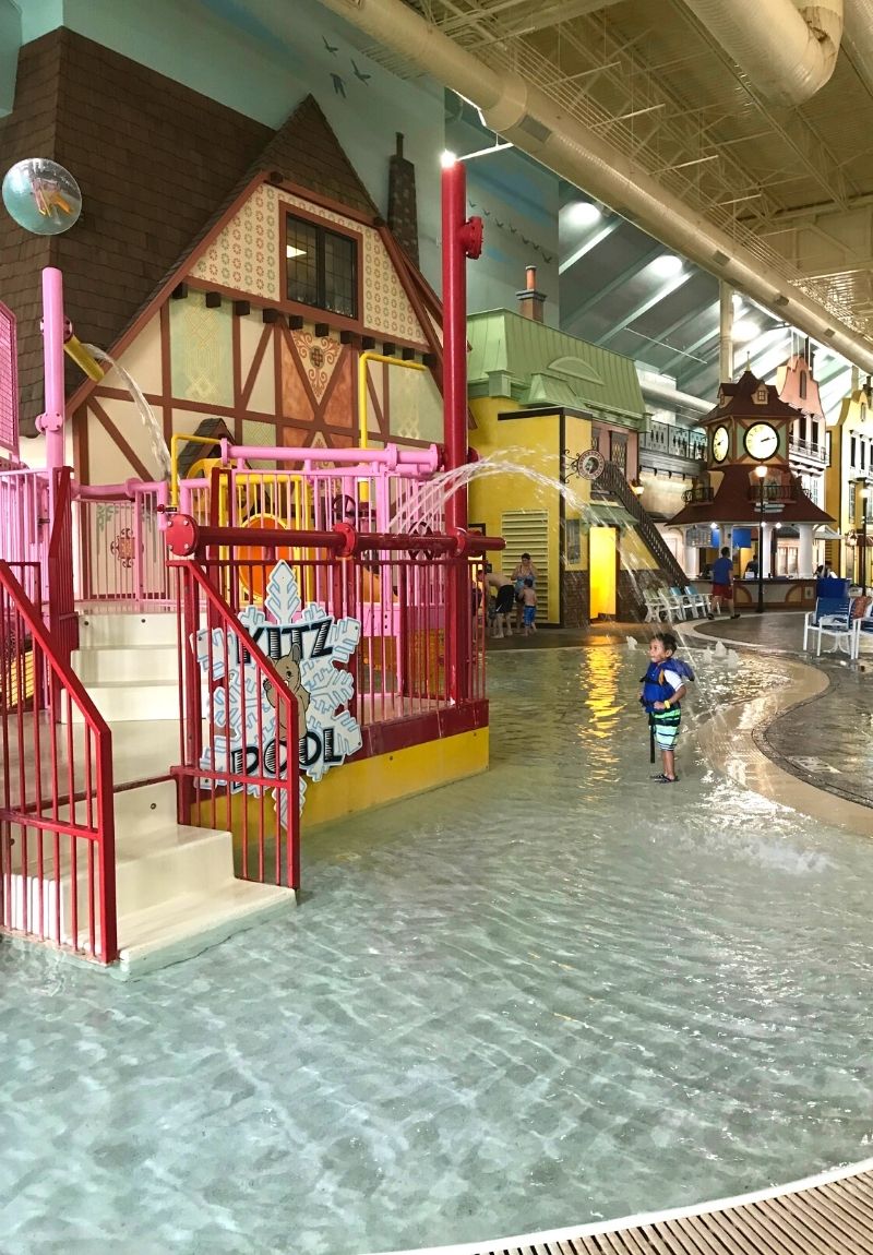 Little Kids area at Avalanche Bay Indoor Waterpark
