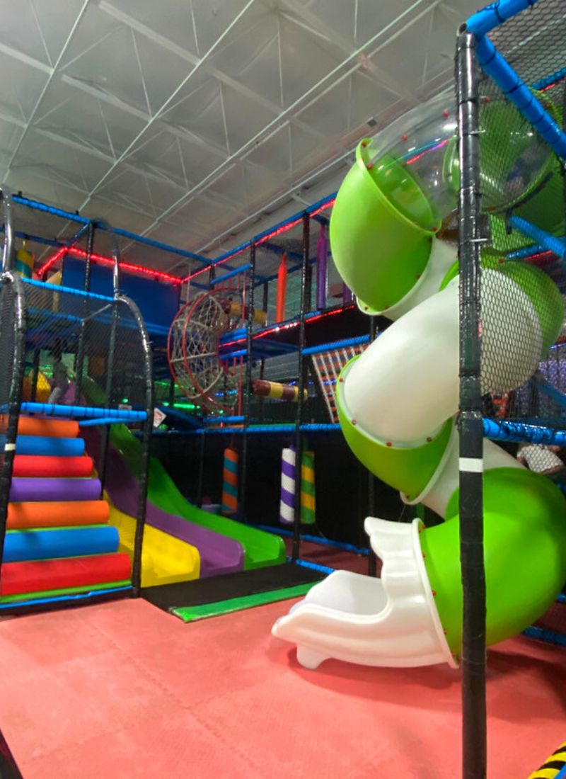 _indoor playground rebounderz family fun center
