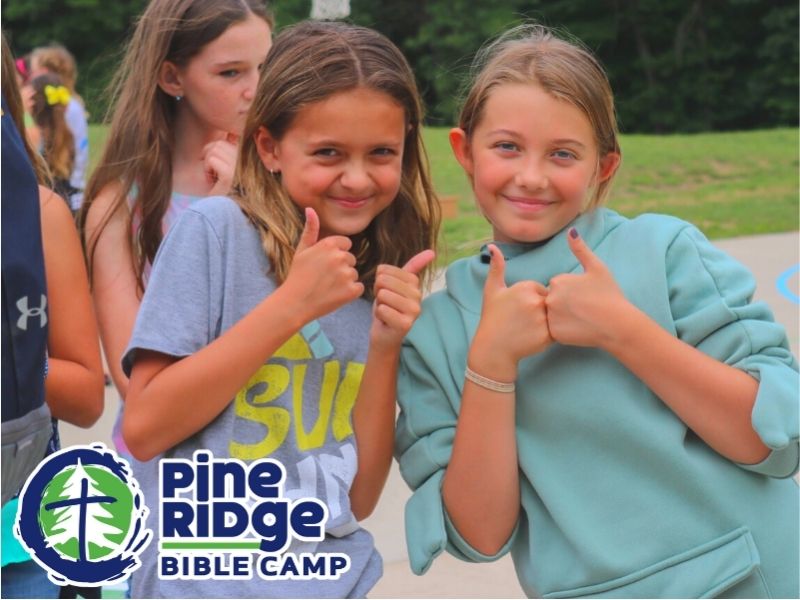 pine ridge bible camp thumbs up