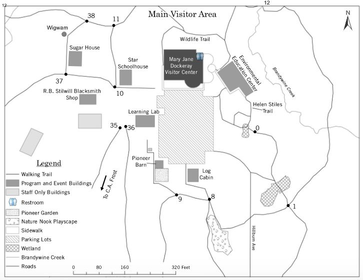 Blandford trails map