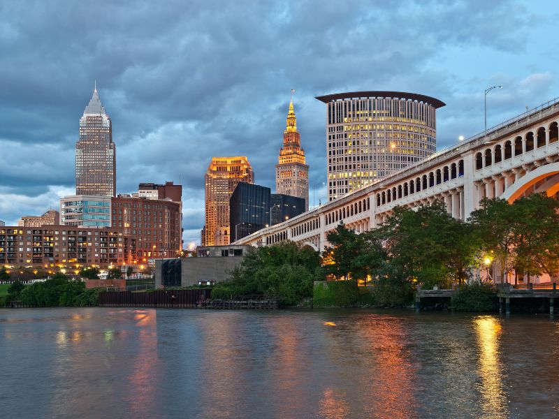 Downtown Cleveland Ohio 