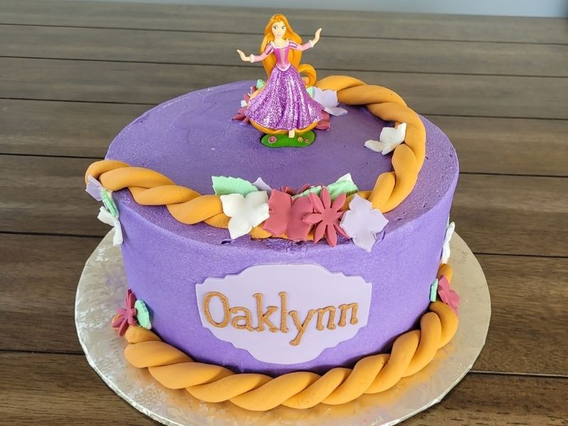 DreamScapes Desserts Rapunzel cake
