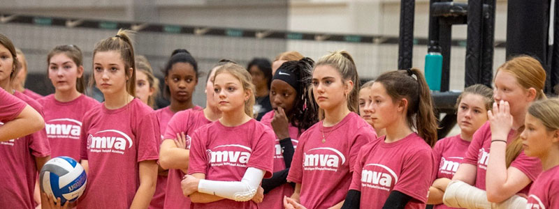 MVA Volleyball guide team