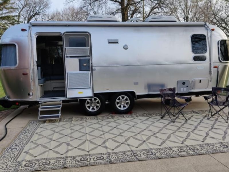 Rent Airstream Camper in Michigan for Glamping