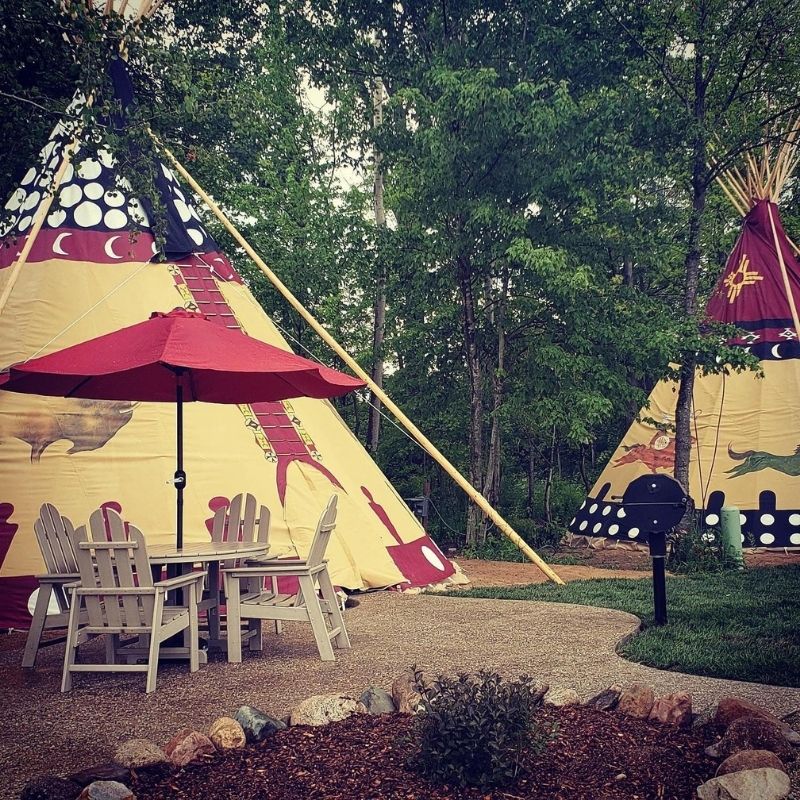 South Haven MI TeePee Glamping
