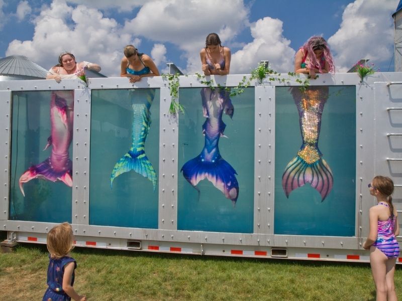 South Haven Michigan harbor fest live mermaids 