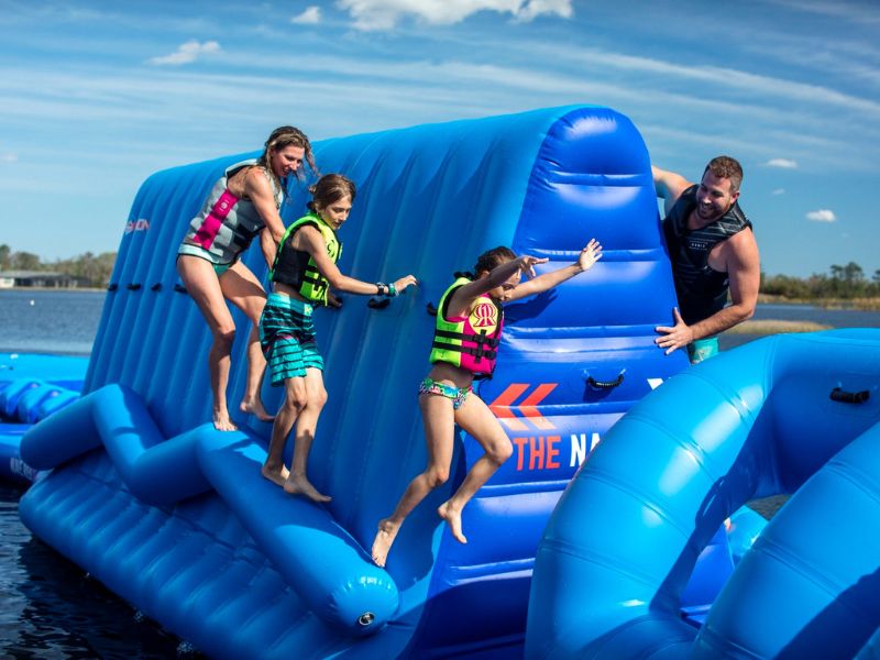 Action Wake Park Inflatable Waterpark