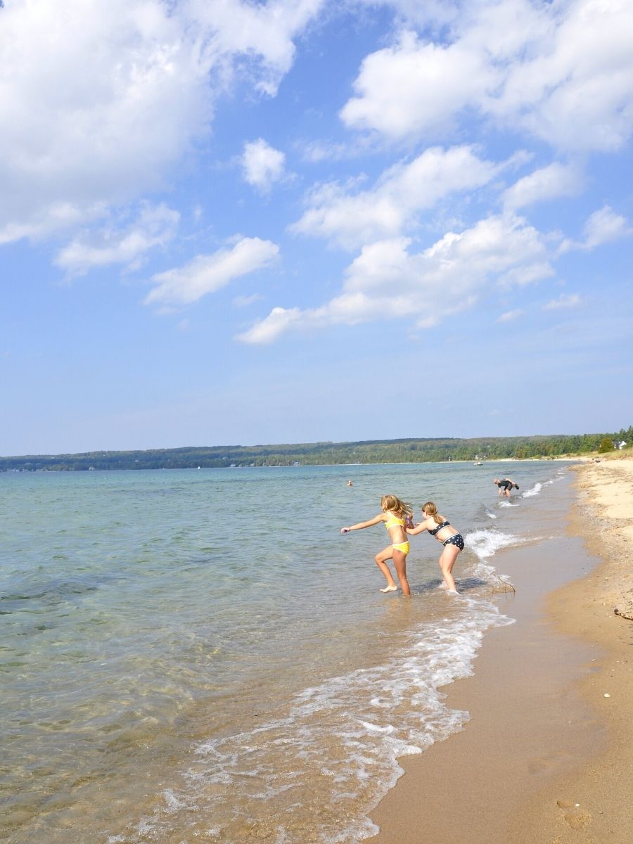 Petoskey State Park is a favorite Michigan summer vacation spot. 