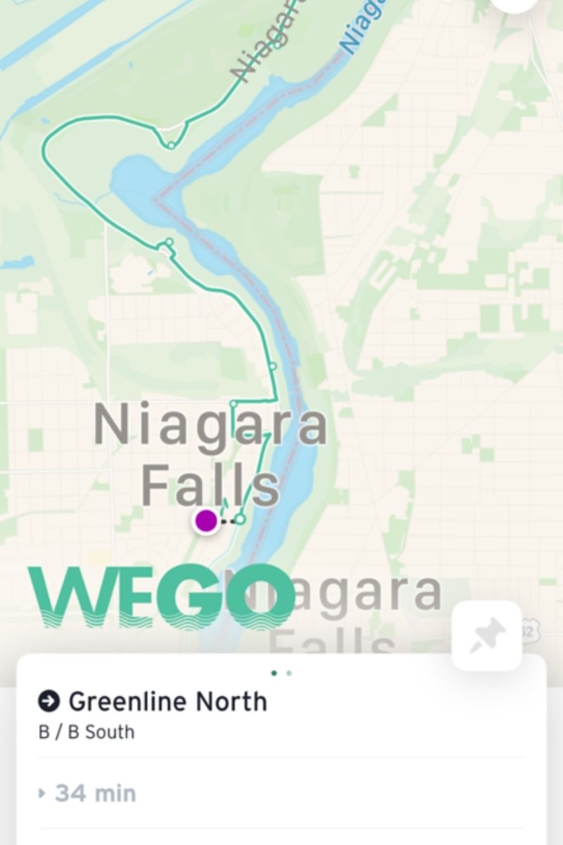 WEGO Greenline Niagara Falls canada side