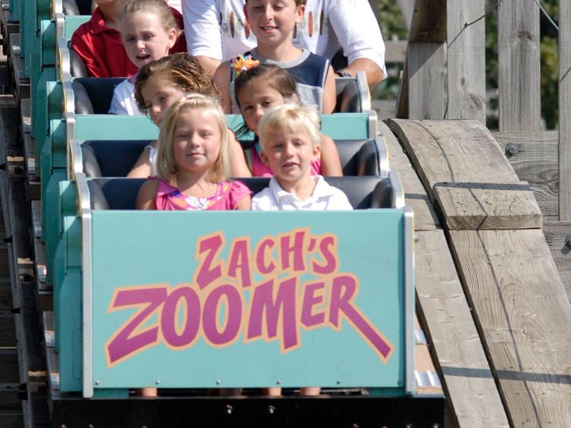 Zach's Zoomer Rollercoaster Michigans Adventure