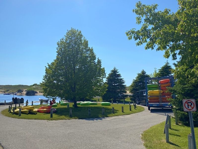 lake township park kayak launch