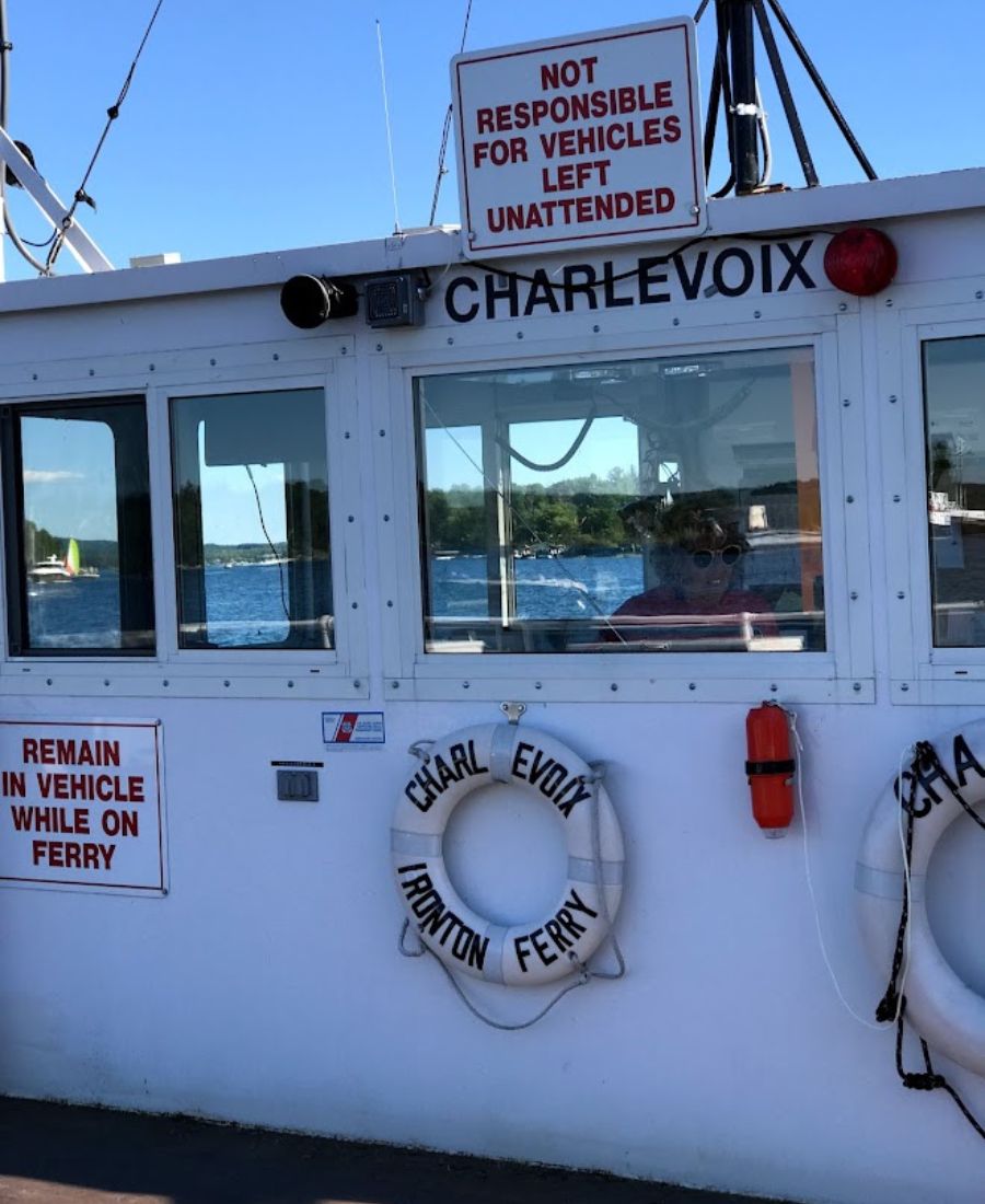 Ironton Ferry Lake Charlevoix