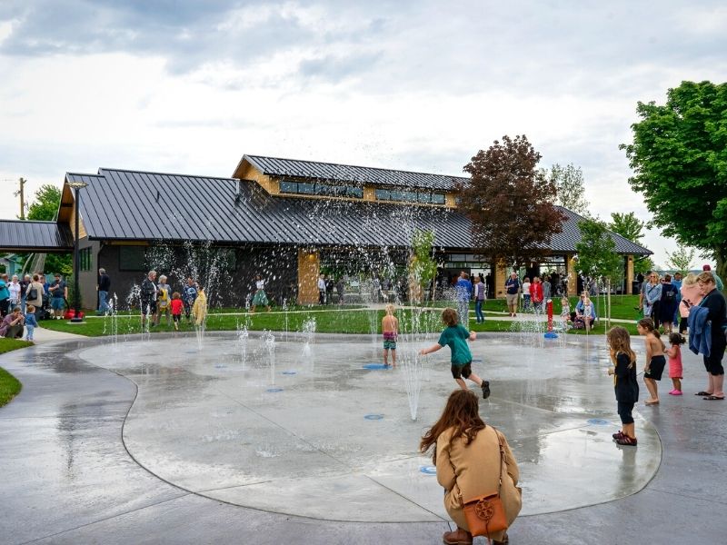 Tanglefoot Park Spring Lake MI Splash pad