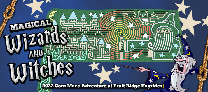Fruit Ridge Hayrides corn maze
