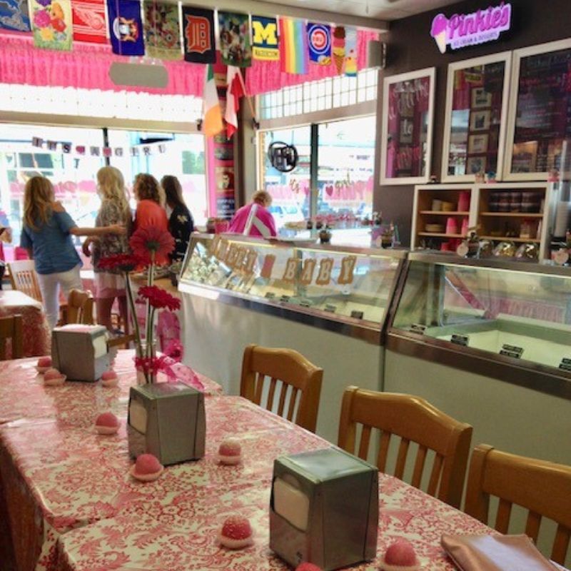 pinkie's ice cream shop grand rapids