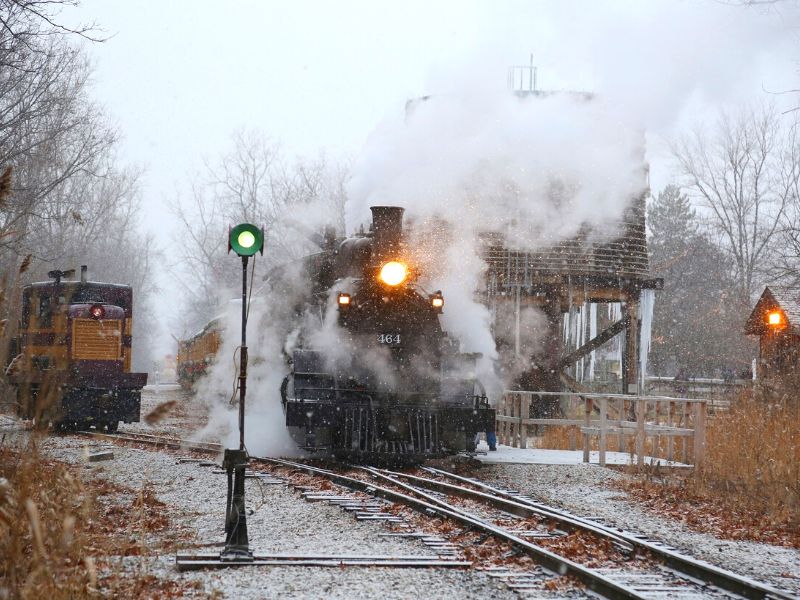 Michigan Christmas Trains Crossroads Village & Huckleberry Railroad