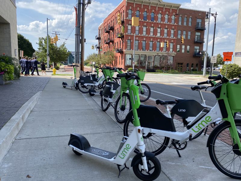 Downtown Grand Rapids - Electric Scooters