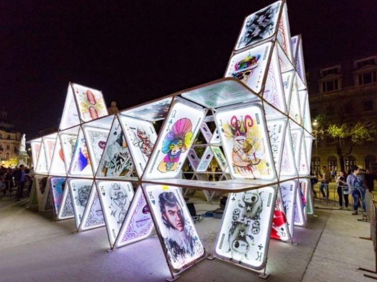 World of Winter Festival 2023 GR's Ice Sculptures, Glowing Nighttime