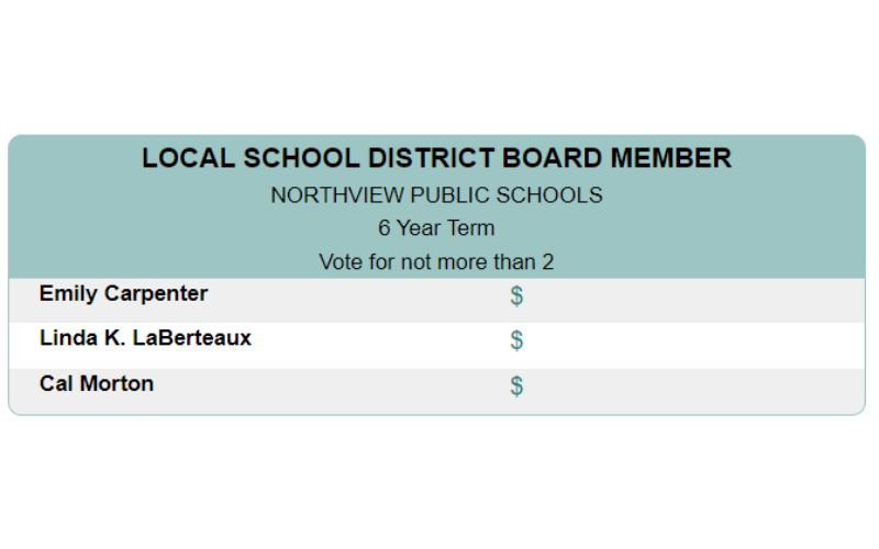 northview public - school board elections 2022