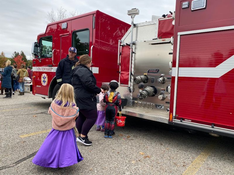 trunk or treat ada fire truck