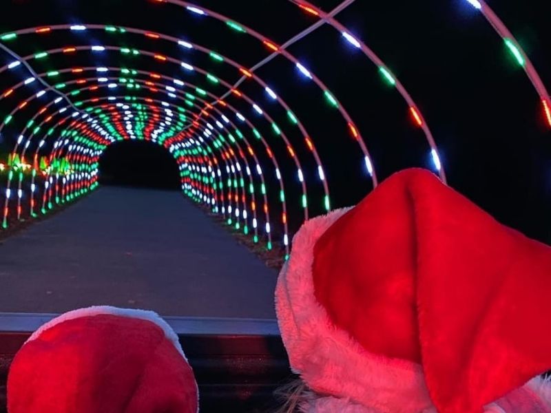 Drive Through Christmas Lights at Gilmore-Car-Museum-Winter-wonderland-1