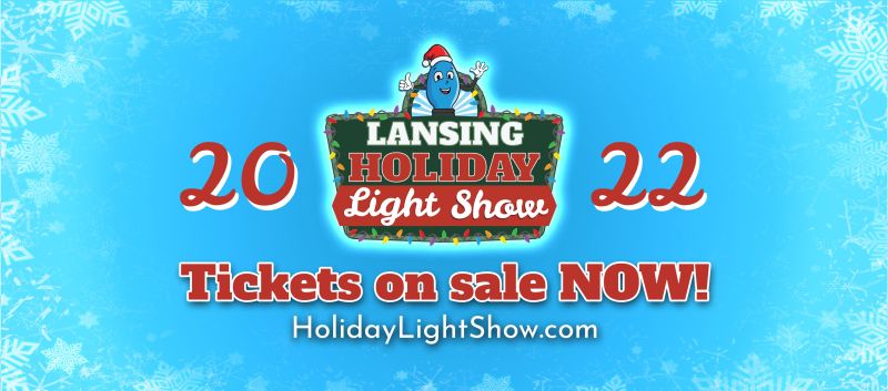 Lansing Holiday Light Show drive through christmas lights