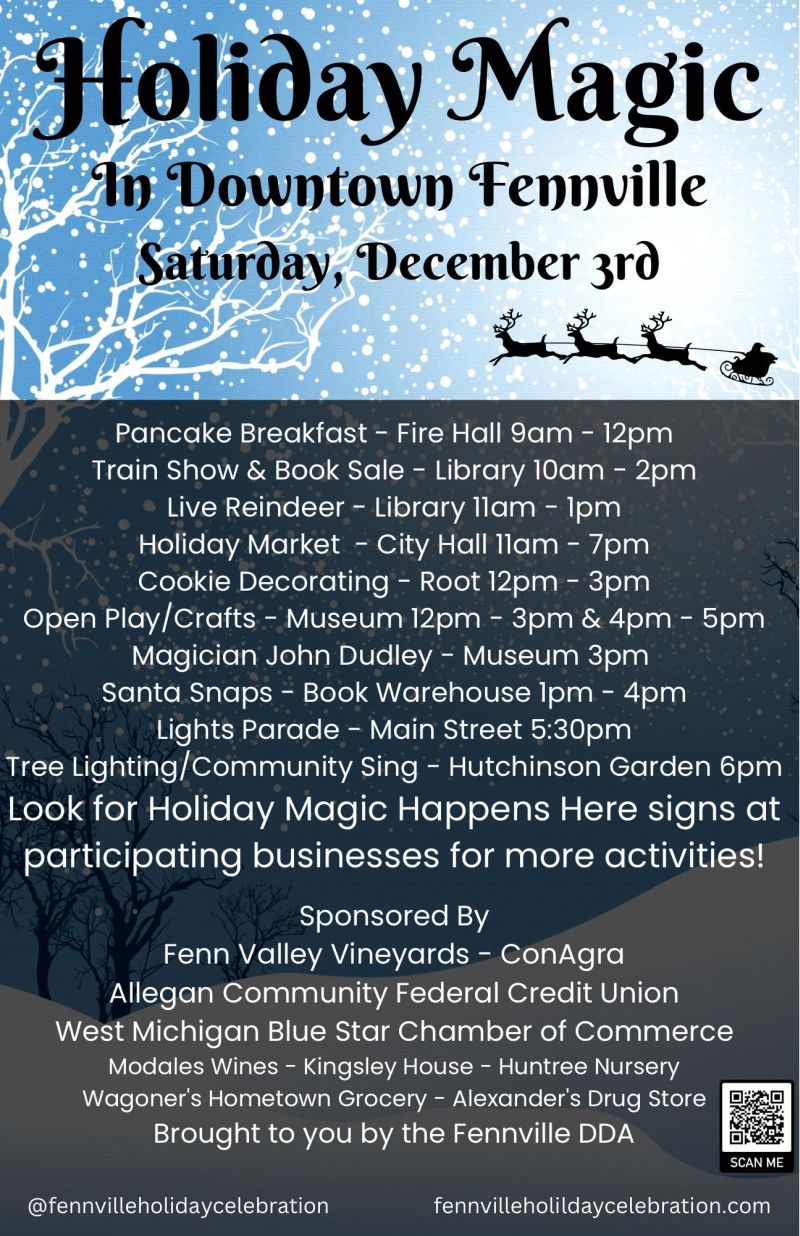 holiday magic fennville schedule