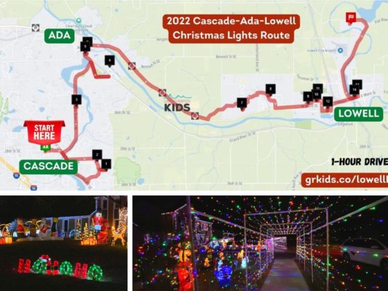 Ada-Cascade-Lowell Christmas Lights Route 2022 Header