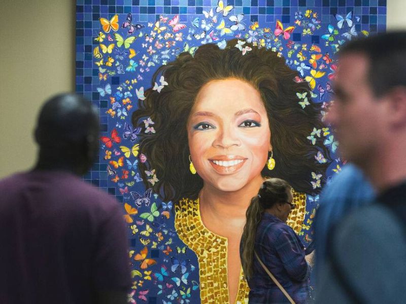 Grand Rapids African American Museum and Archives Oprah mosaic